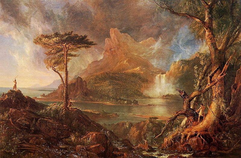 A Wild Scene, Thomas Cole